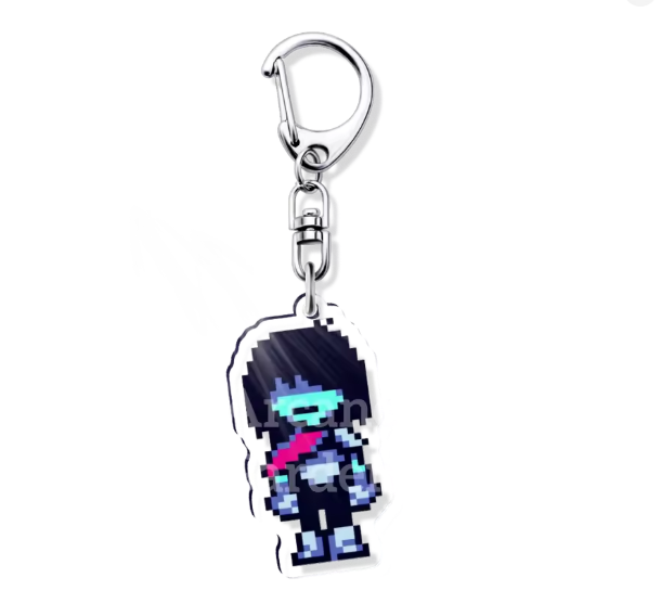 Deltarune - Acrylic 6cm Keychains - Susie, Kris, Ralsei, Lancer, Noelle, and Birdley