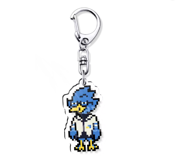 Deltarune - Acrylic 6cm Keychains - Susie, Kris, Ralsei, Lancer, Noelle, and Birdley